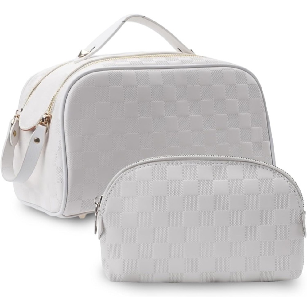 Large Travel Toiletry Bag with Cosmetic Bag